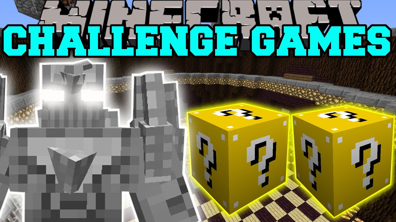 Minecraft: DOOMSDAY CHALLENGE GAMES - Lucky Block Mod - Modded Mini-Game