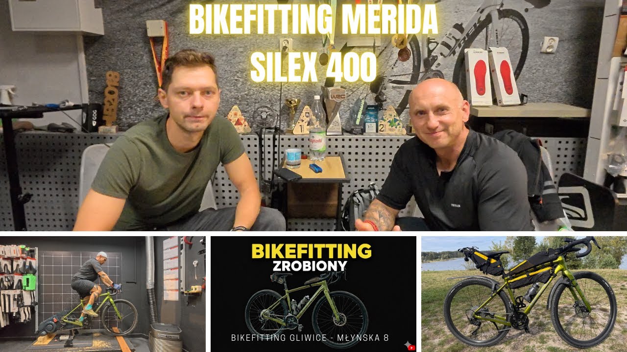 Bikefitting - Merida Silex 400 - Jak ustawić fachowo rower #Vlog 273