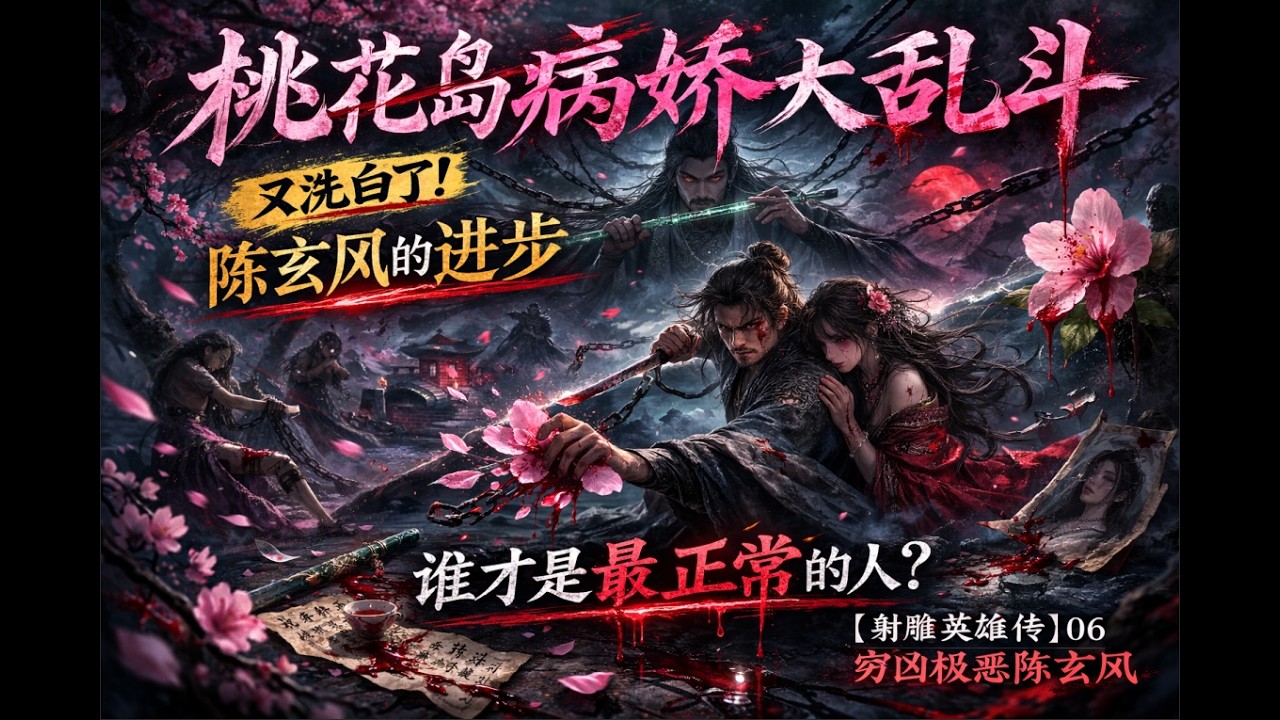 又洗白了！桃花岛病娇大乱斗，谁才是最正常的人 ？【射雕英雄传】06#射雕英雄傳 #金庸