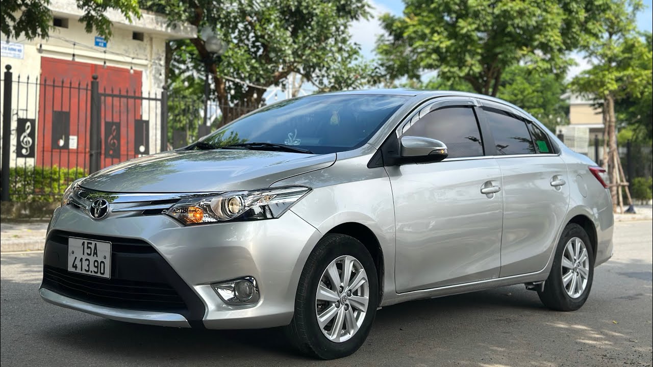 275tr VIOS G 2016 số tự động chính chủ ký bán xe đẹp máy số zin alo 0346871990