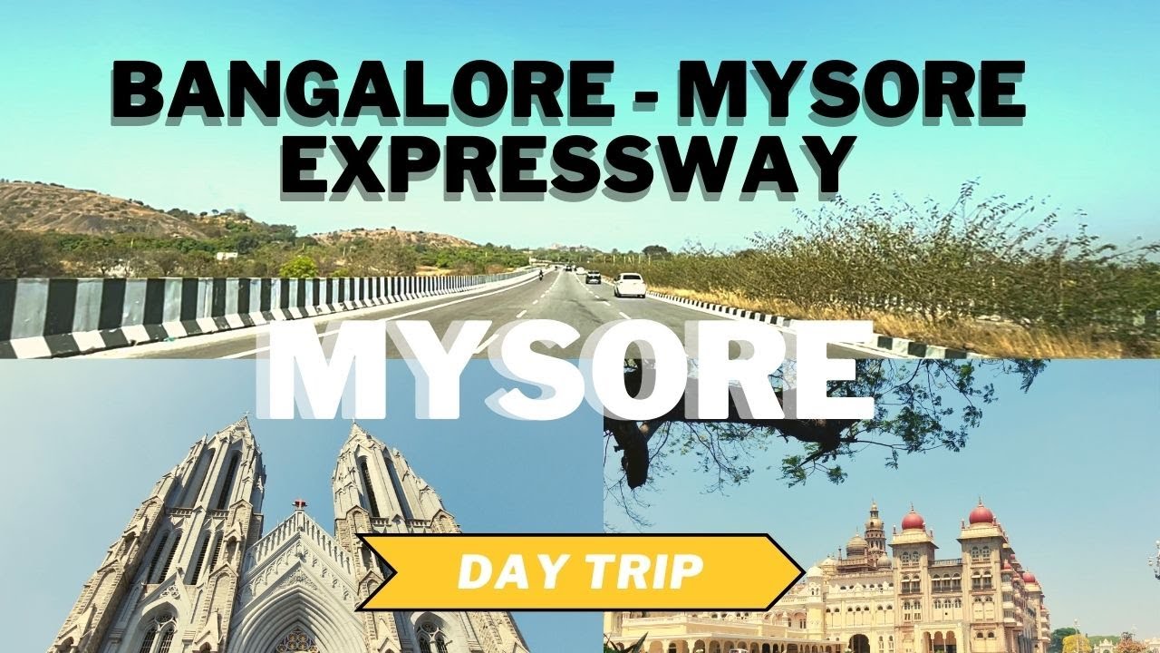 Mysore Trip via Bangalore Mysore Expressway | Day Trip #bangalore #mysore #travel