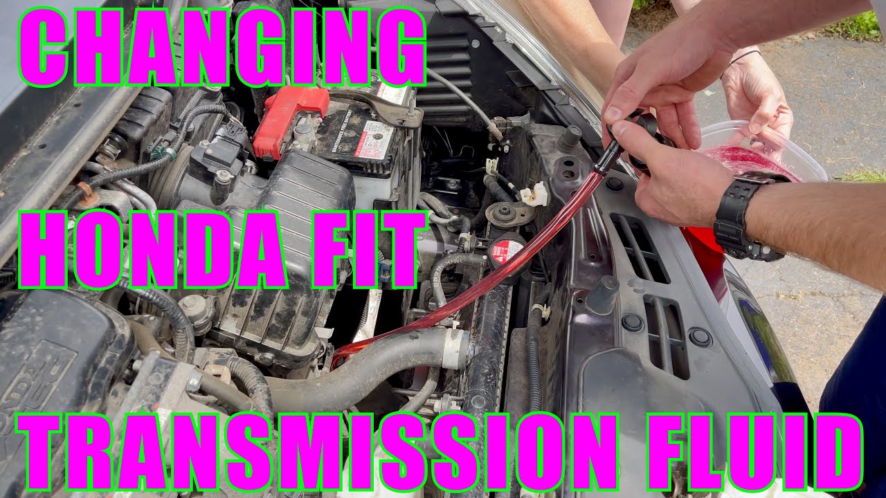DIY Guide: Changing Transmission Fluid in a 2013 Honda Fit