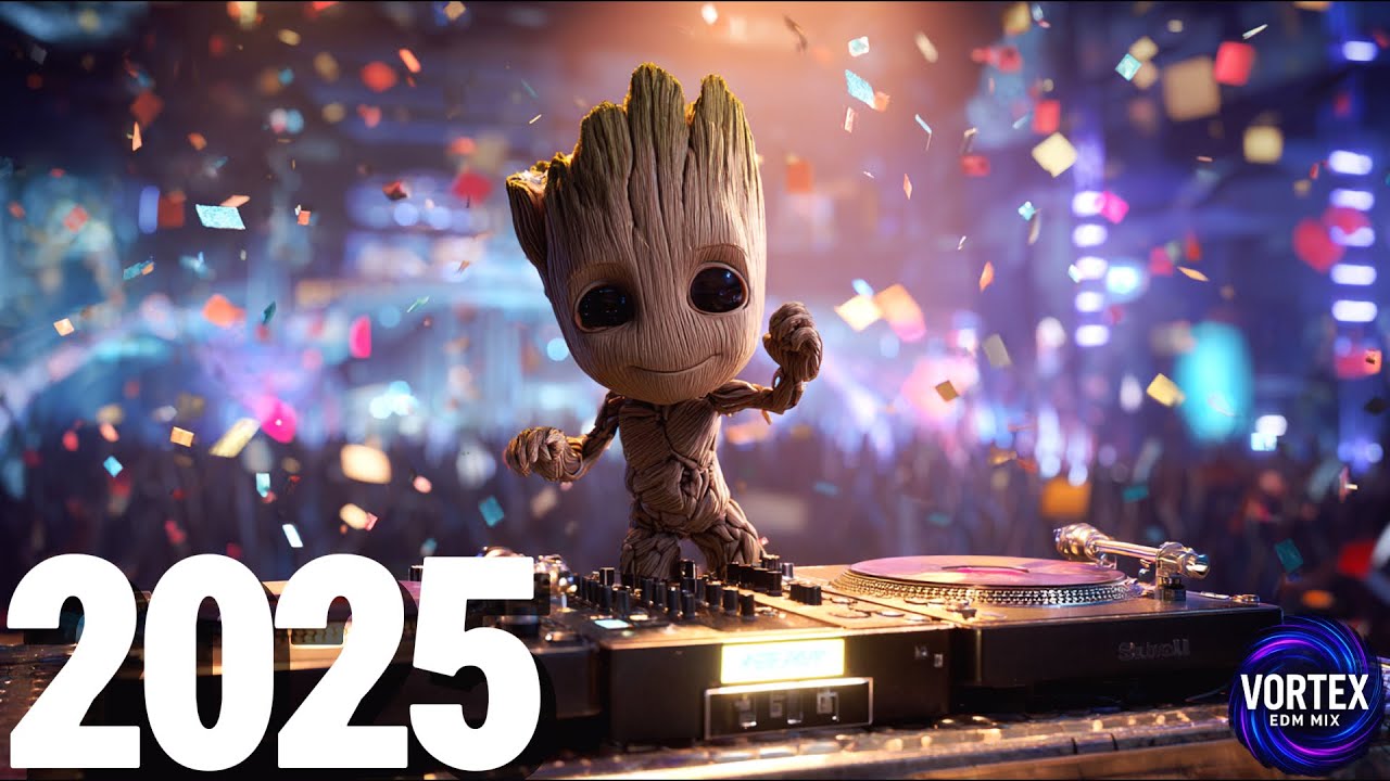 EDM Mix 2025 🎧 Top Remixes of Popular Songs 🎶  EDM Party Music Mix