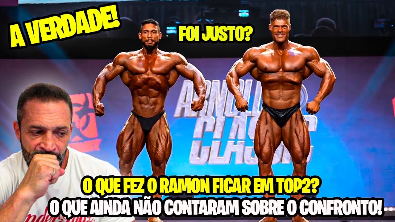 SARDINHA REAGINDO AO CONFRONTO RAMON VS WESLEY / ARNOLD CLASSIC OHIO 2024