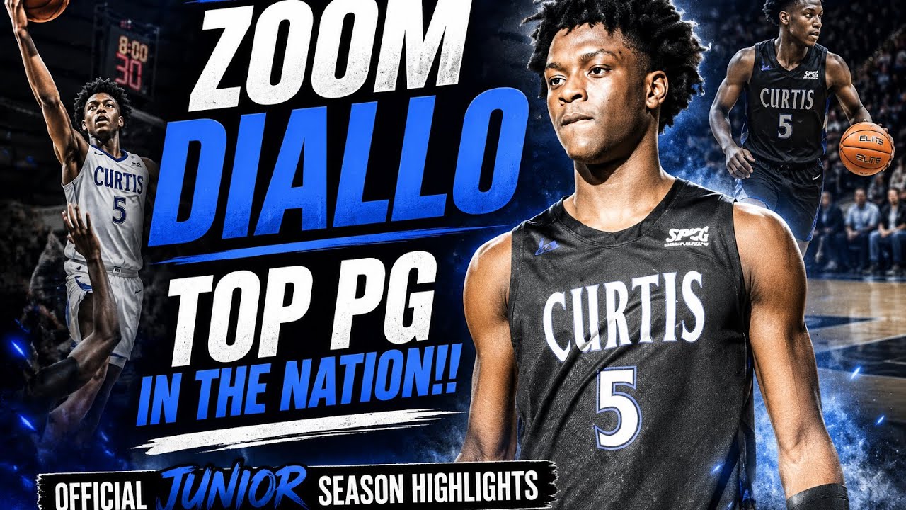 Zoom Diallo TOP PG in the NATION!! OFFICIAL Junior Season Highlights