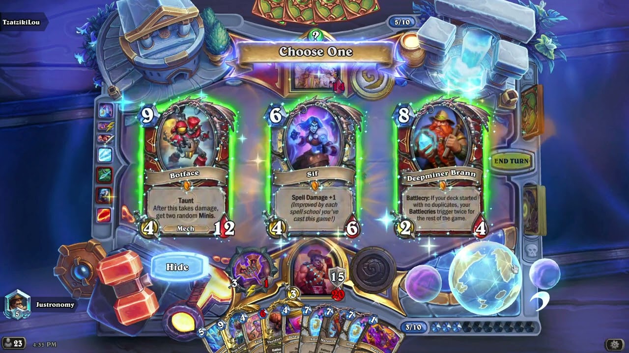 Highlander Priest vs Highlander Hunter (After Mini-set patch)
