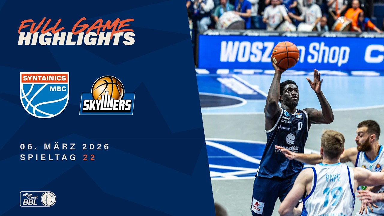 Syntainics MBC vs  SKYLINERS: Full Game Highlights - Spieltag 22, 25/26