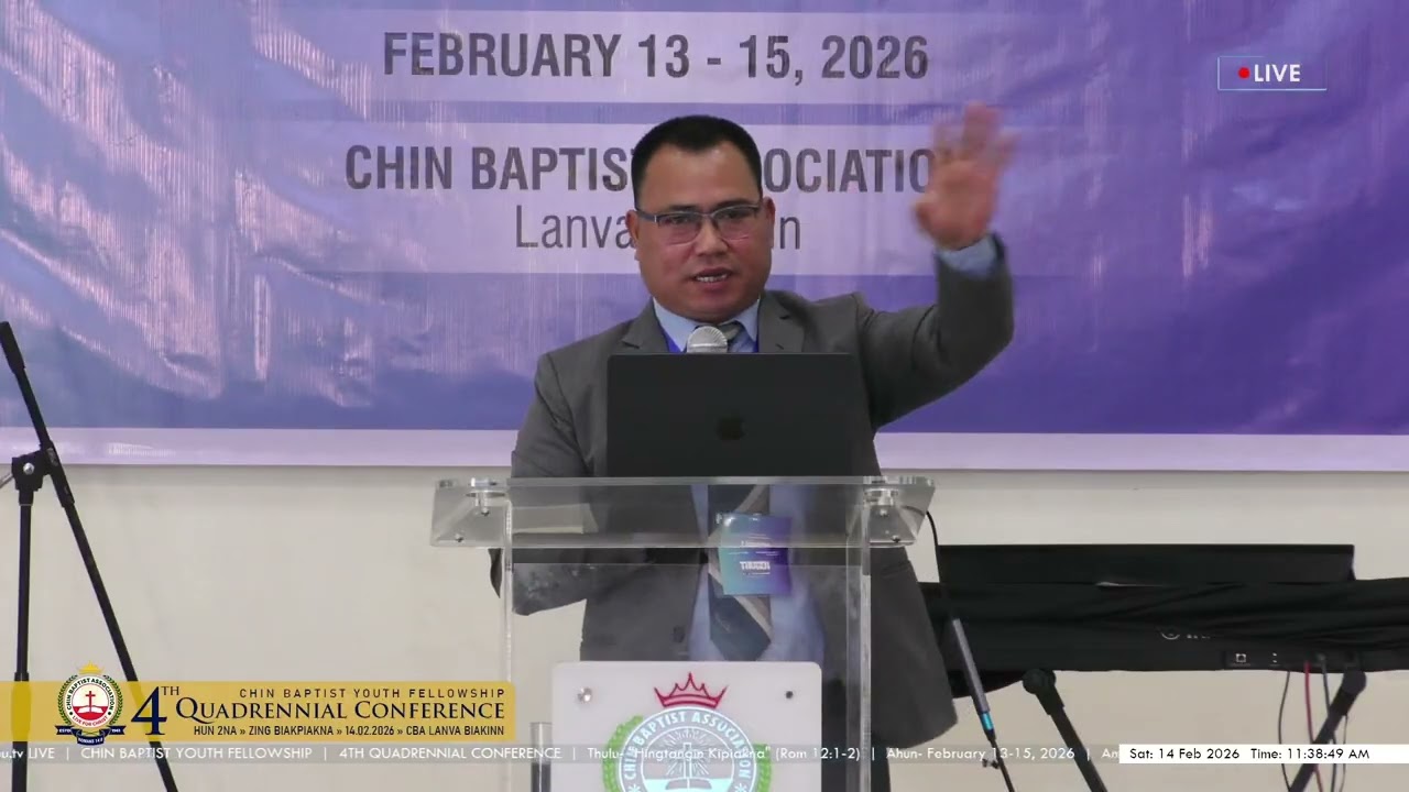 Rev. N Pumsuanmung (CBYF Quadrennial Conference 2026) | 14-02-2026 10:30am