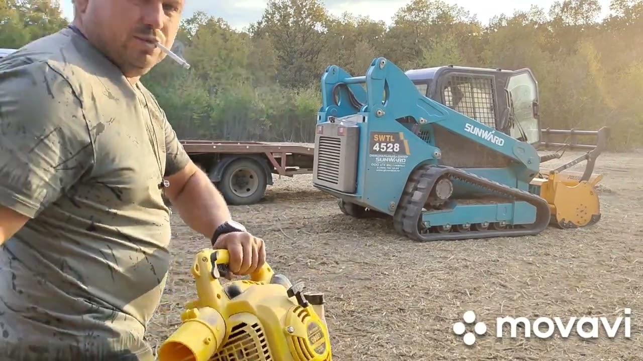 сунвард 4528 и мульчер