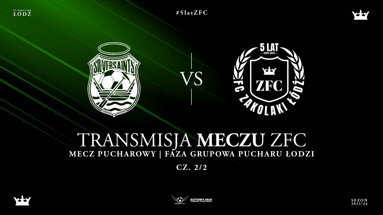 silverSaints Cochise Burger 5 - 5 FC Zakolaki Łódź | 2. POŁOWA - FAZA GRUPOWA PUCHARU ŁODZI