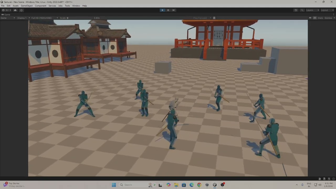 Unity - Enemy Positioning like GoT