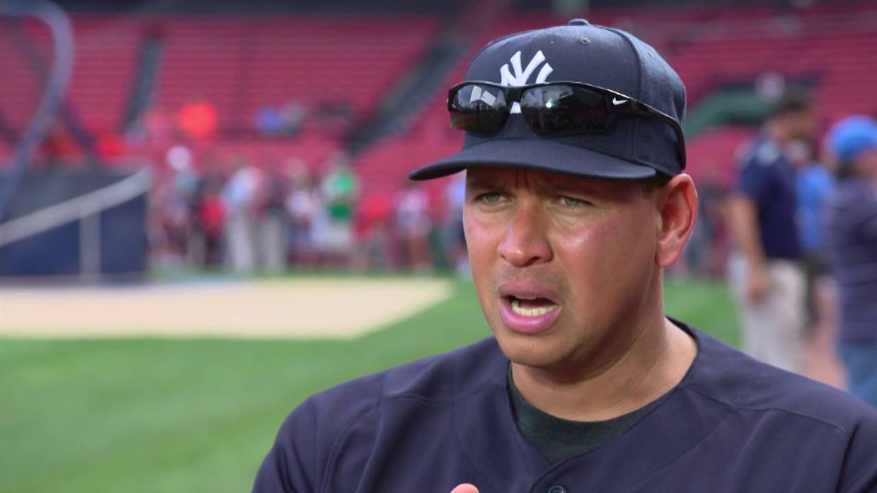 Alex Rodriguez on his 