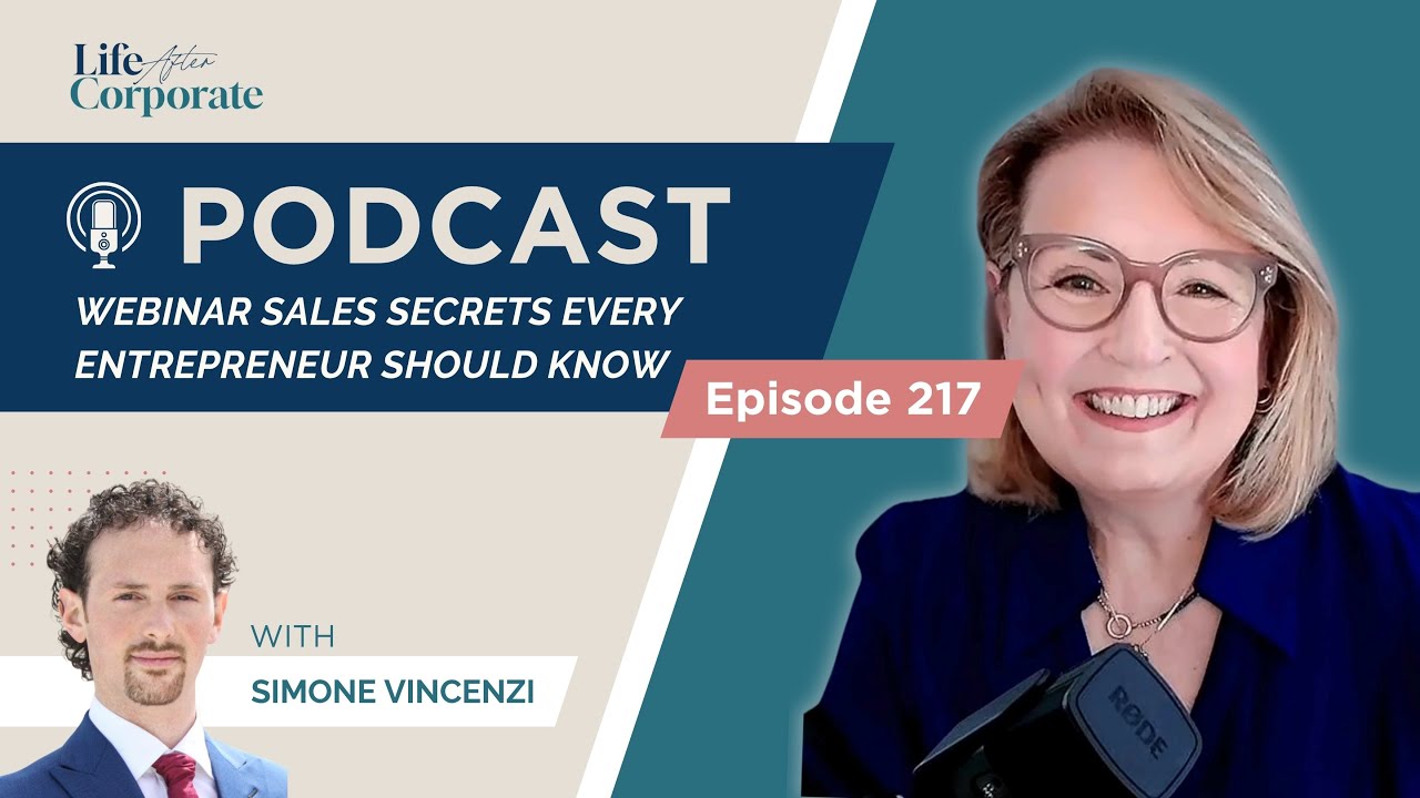 Webinar Sales Secrets Every Entrepreneur Should Know with Simone Vincenzi
