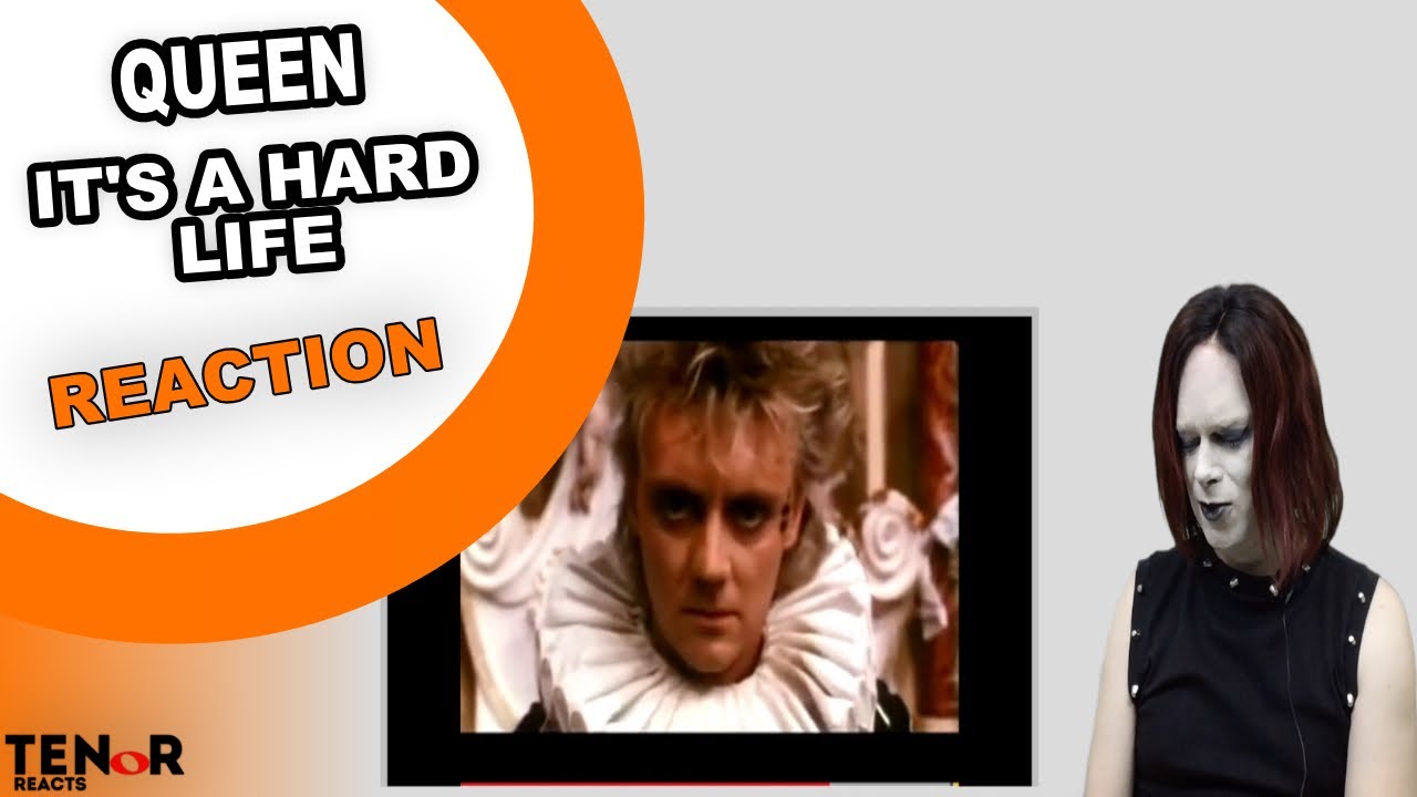 TENOR REACTS TO QUEEN - IT'S A HARD LIFE (OFFICIAL VIDEO)