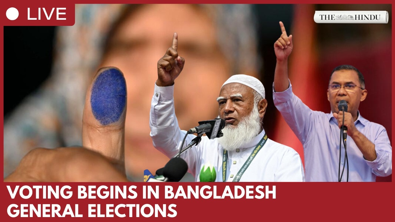 Voting begins in Bangladesh general election in Dhaka amid historic democratic test