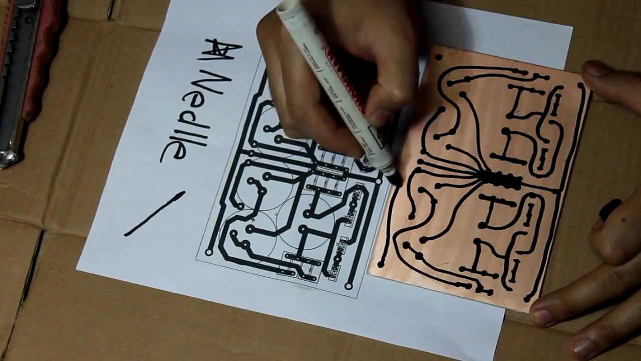 Hand Drawing PCB