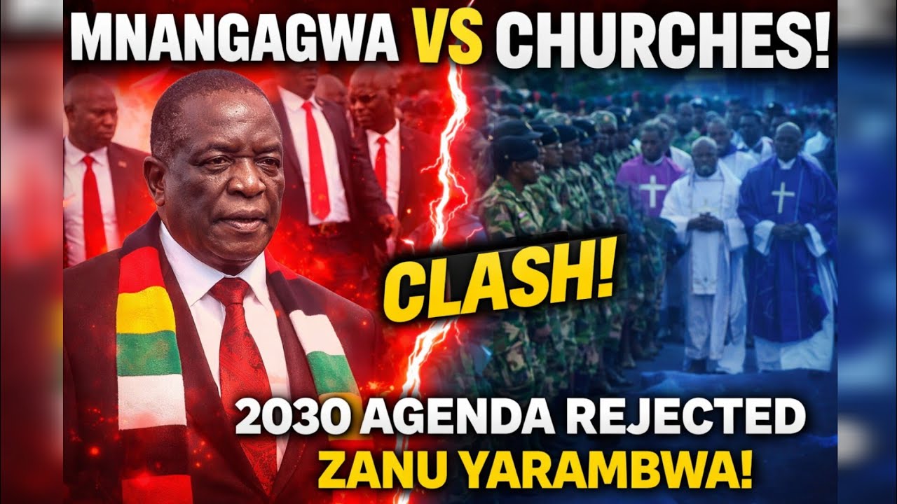 MNANGAGWA'S ZANU PF HUMILIATED BY THE CHURCH AS 2030 IS REJECTED AND RESISTED