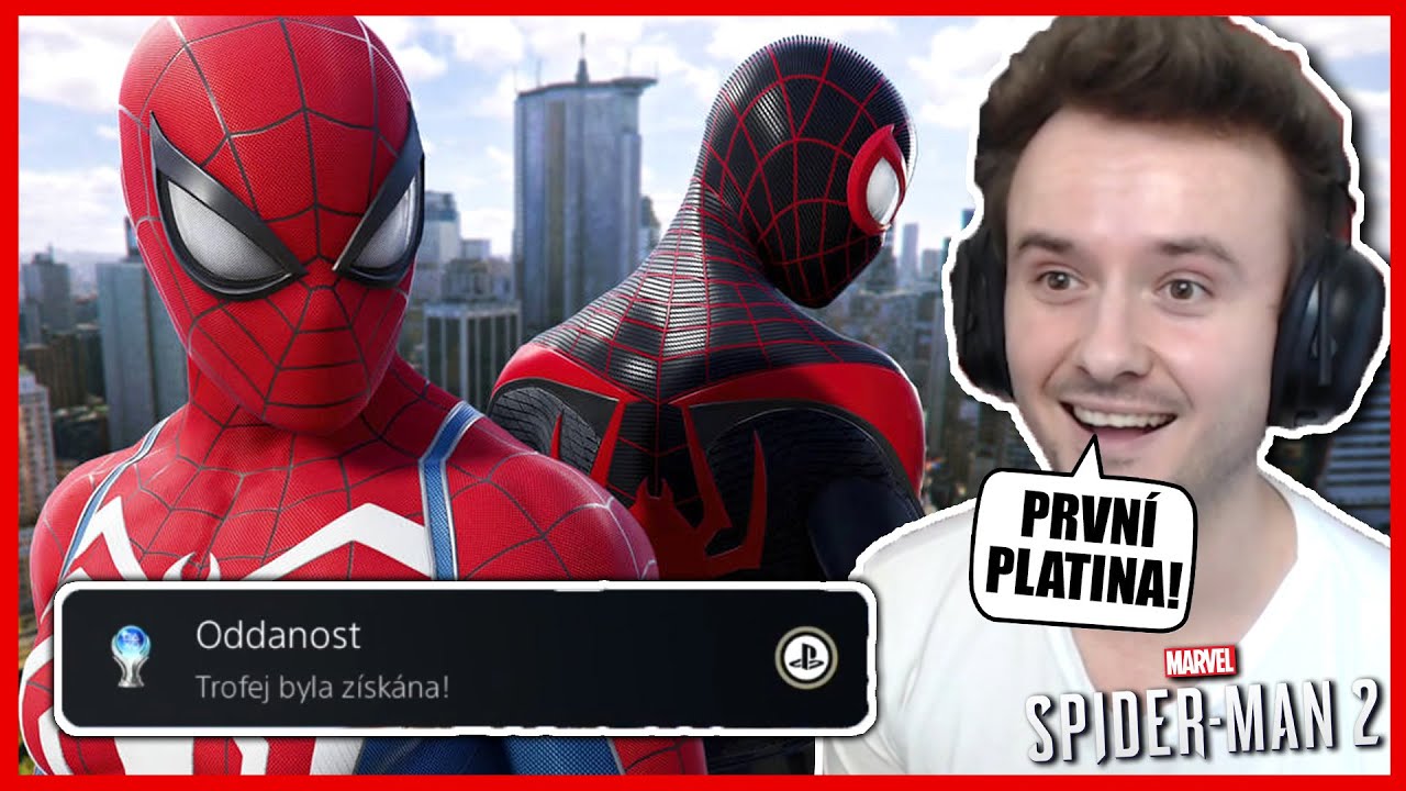 DĚLÁM PLATINU VE SPIDERMANOVI!😱 Marvel's Spider-Man 2 BONUS
