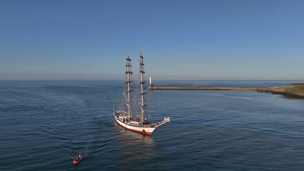 The Tall Ships, Aberdeen - Arrival - Wednesday 16th July 2025