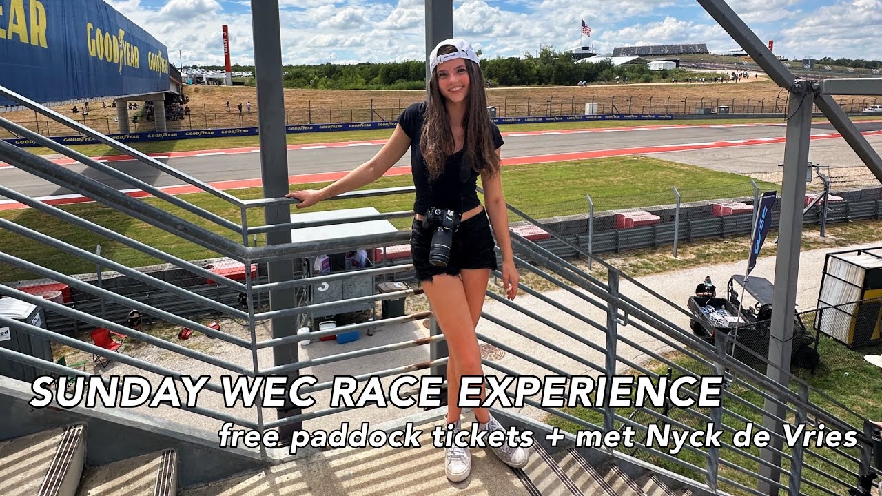 WEC race at COTA! (from GA to the paddock)