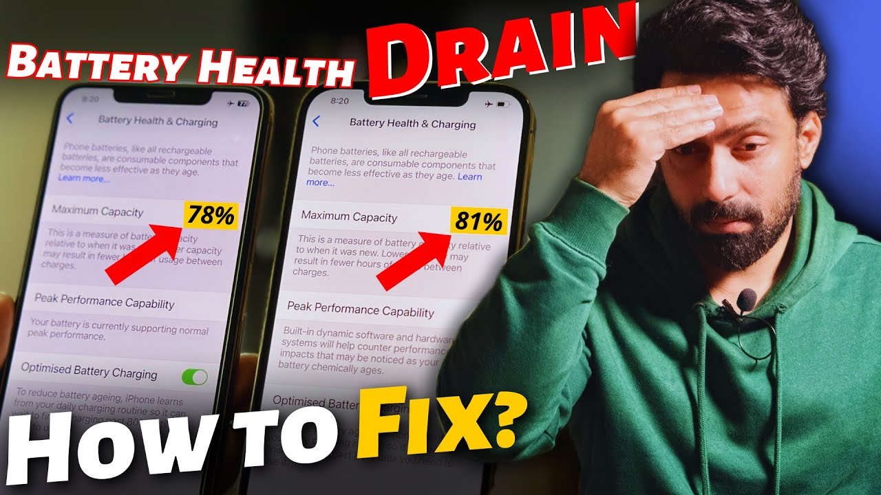 How to Fix iPhone Battery Health Draining Fast?