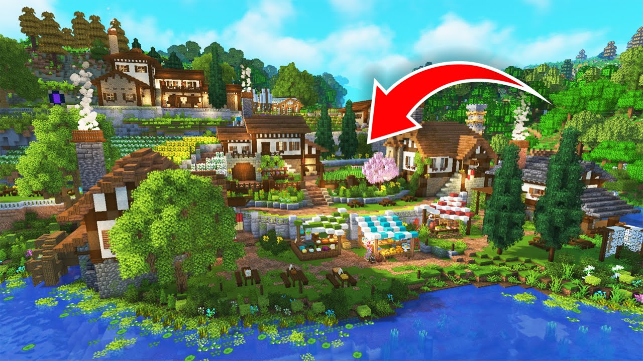 I Built The VILLAGE I've Always WANTED in Minecraft