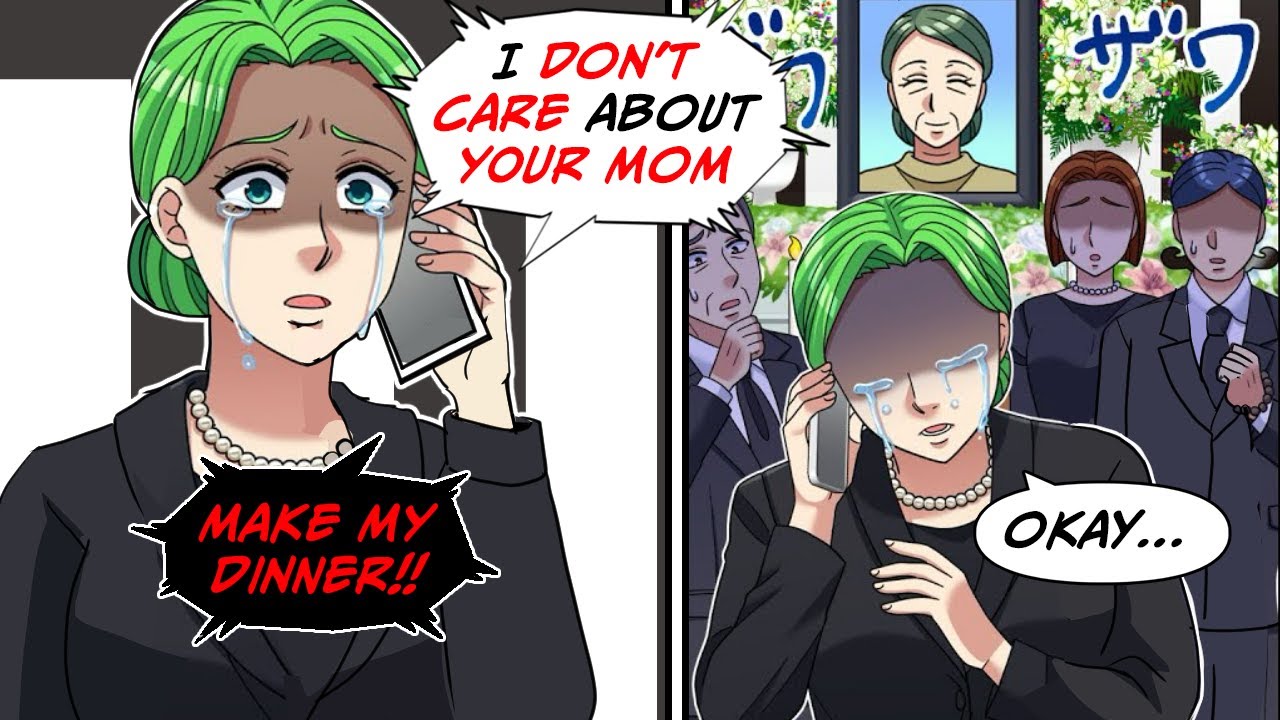 During my mother's funeral, I got a call from my mother-in-law telling me to make her a meal