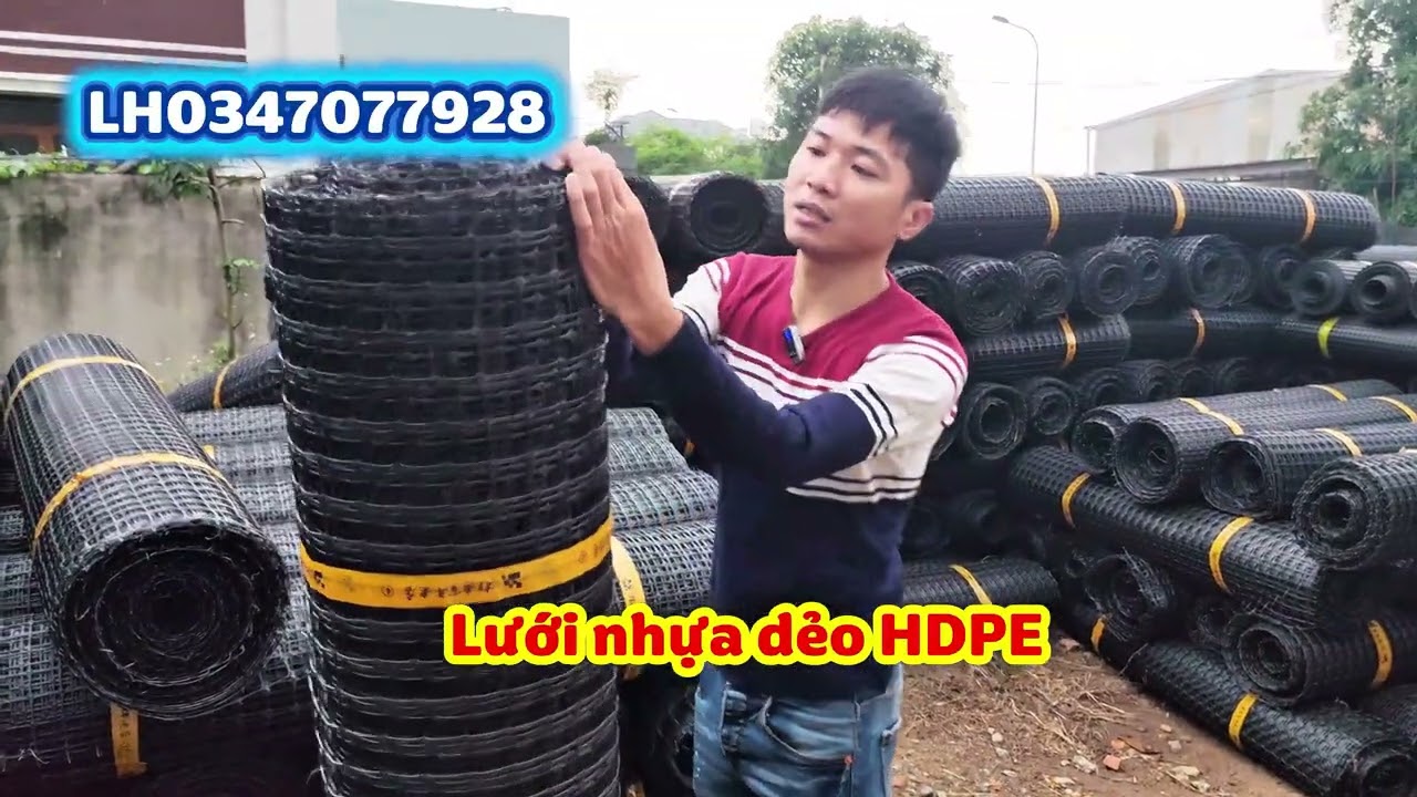 Lưới nhựa dẻo rẻ bền đẹp cho bà con 