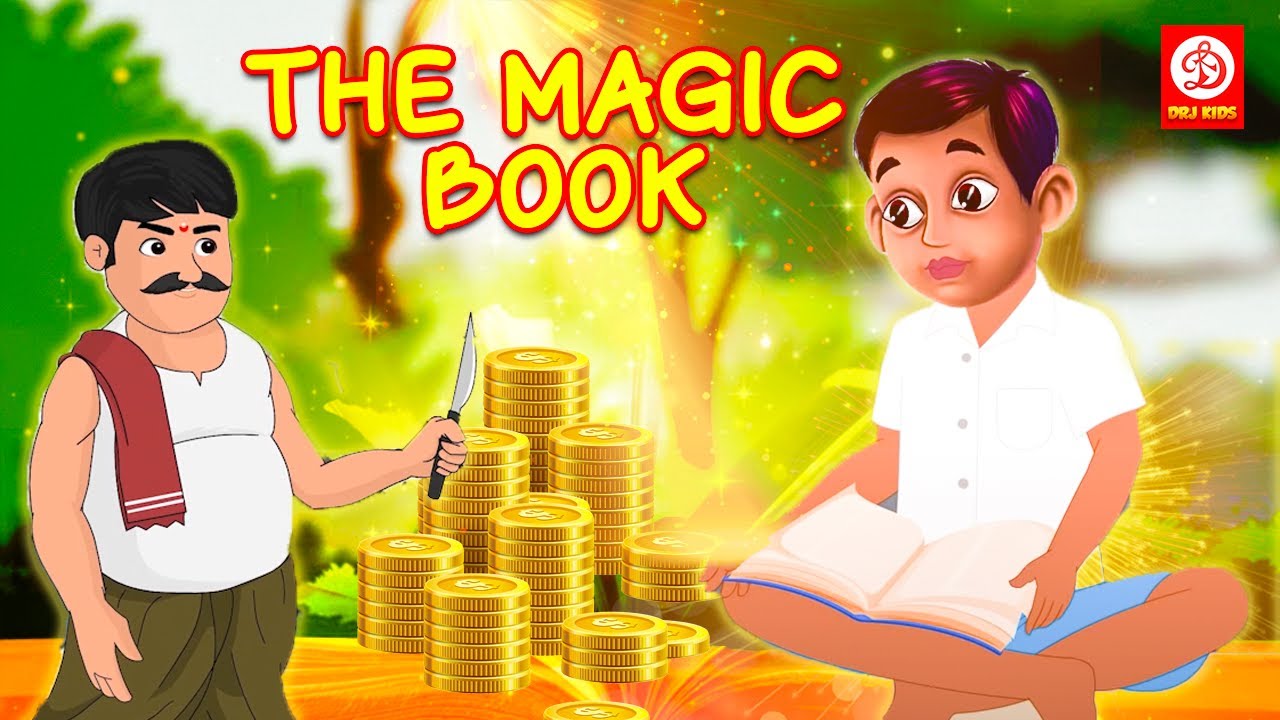 Magic Book Story in English | Moral stories for Kids | Bedtime Stories for Children | DRJ Kids