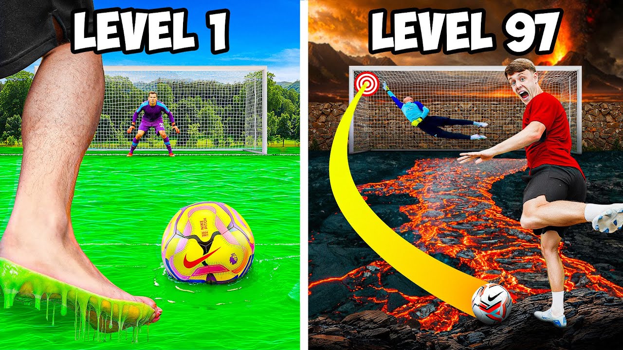 EXTREME Football Pitches from Level 1 to Level 100