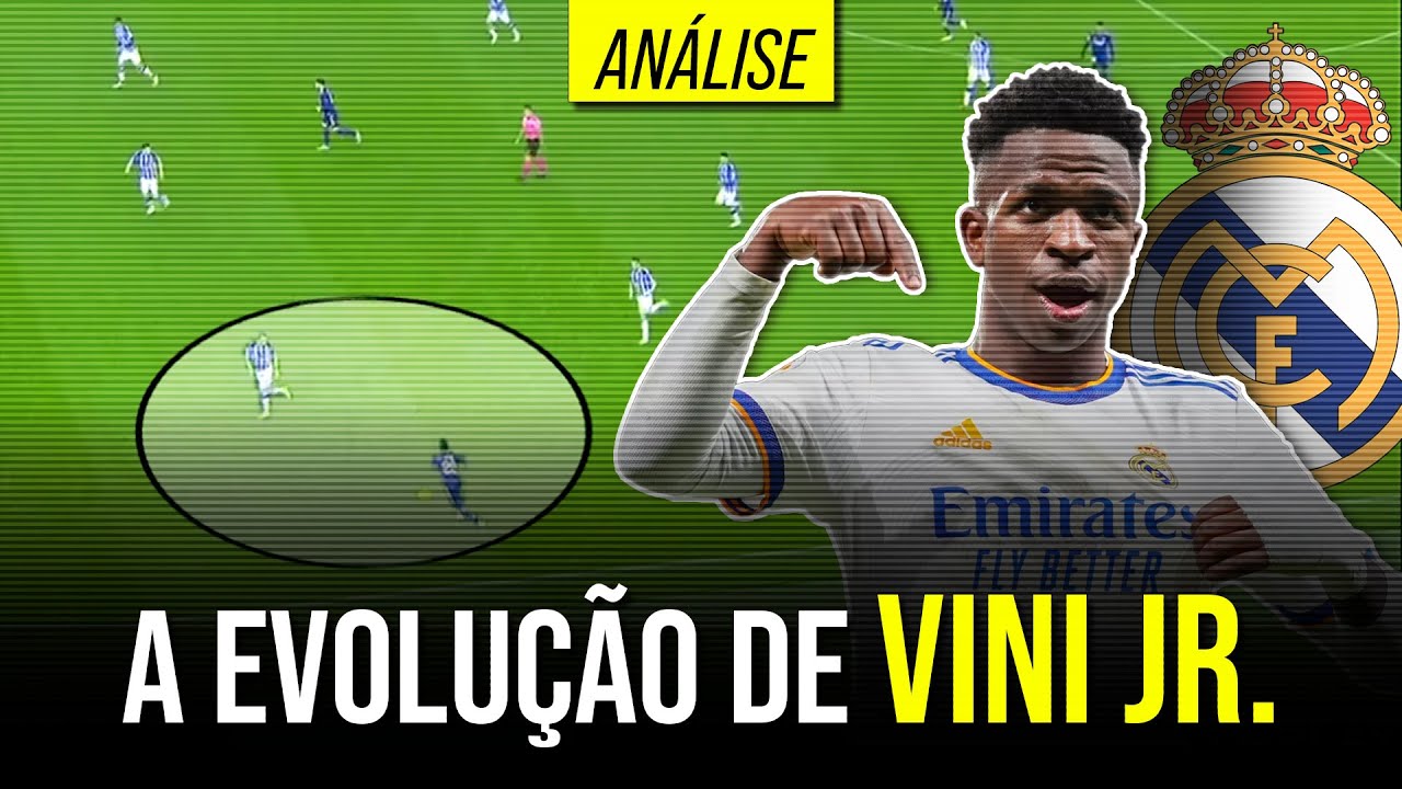 COMO VINICIUS JR EVOLUIU NO REAL MADRID DE ANCELOTTI | AN&Aacute;LISE T&Aacute;TICA
