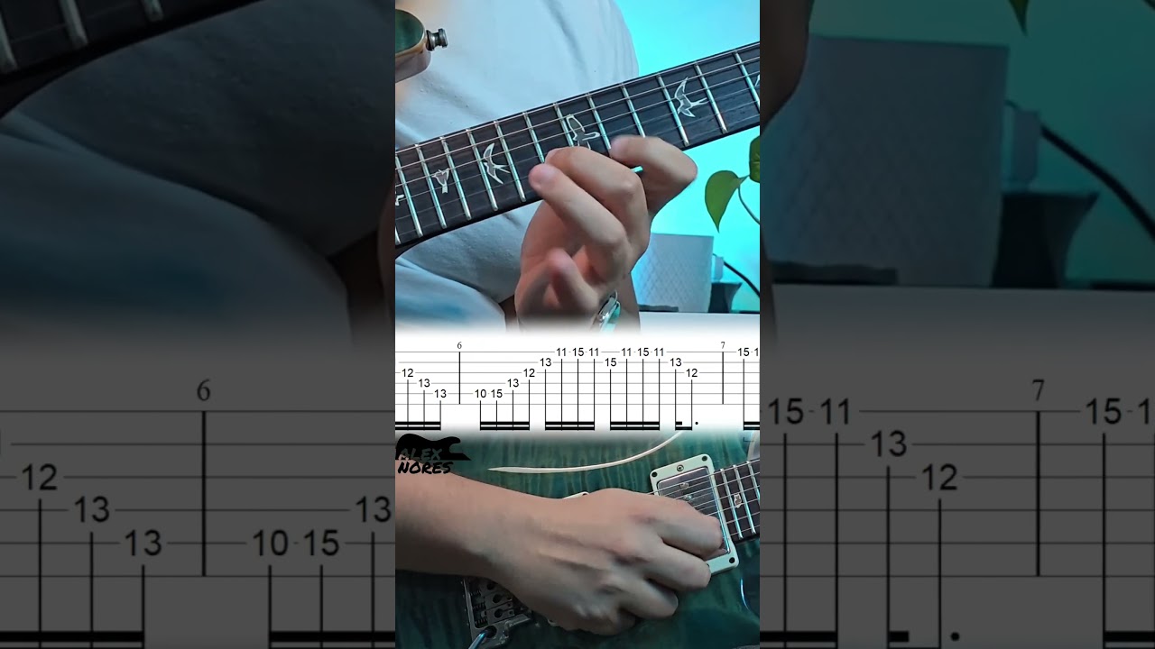 Divide ( Your Practice Time ) and Conquer ( your Goals) #guitar #shred #sweep #tab #shorts #lesson