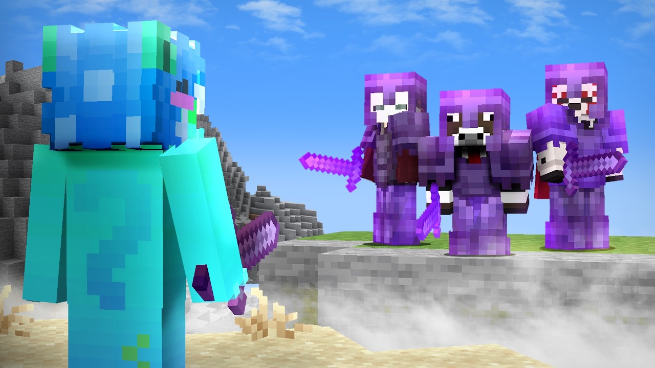 I Got BANISHED on My School's Minecraft SMP