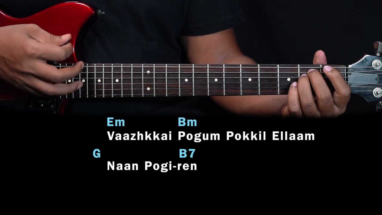 Megham Karukatha | Thiruchitrambalam | Anirudh | Dhanush | guitar chords