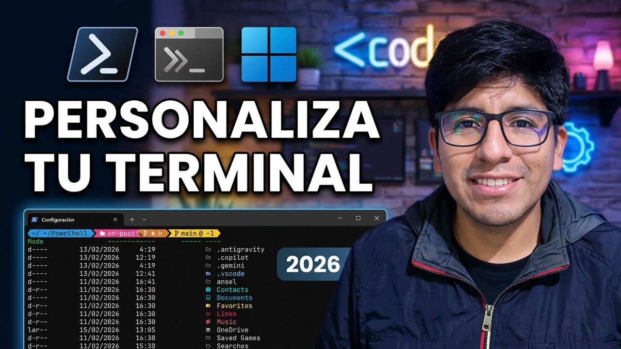Personalizar Windows Terminal: Guía completa Oh My Posh 2026