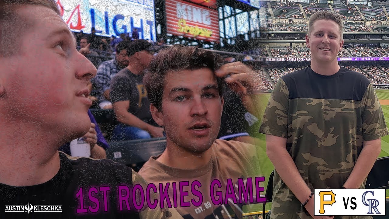 MY FIRST ROCKIES GAME WAS A RAINY ONE! | Kleschka Vlogs