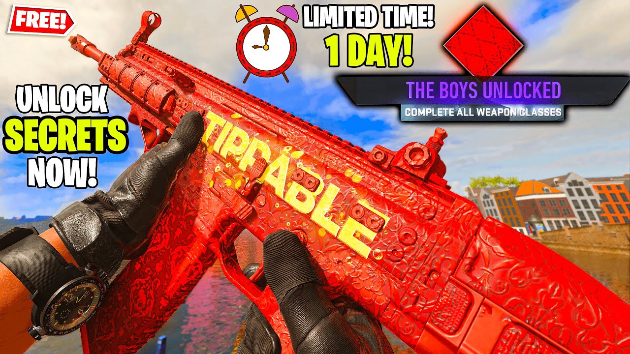100% FASTEST WAY TO UNLOCK DIABOLICAL CAMO CHALLENGES in MW2 ⏰ (The Boys Camos Secret Unlock New)