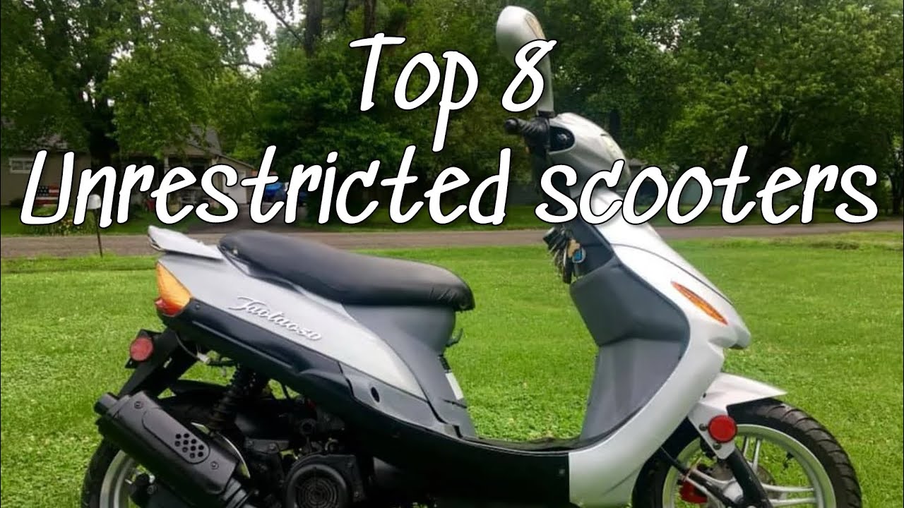 Top 8 Fast Unrestricted 50cc Scooters