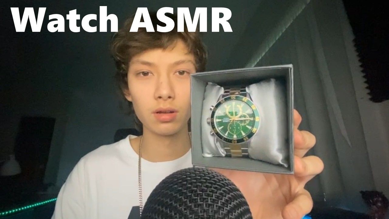 Watch Unboxing ASMR Metal Tapping