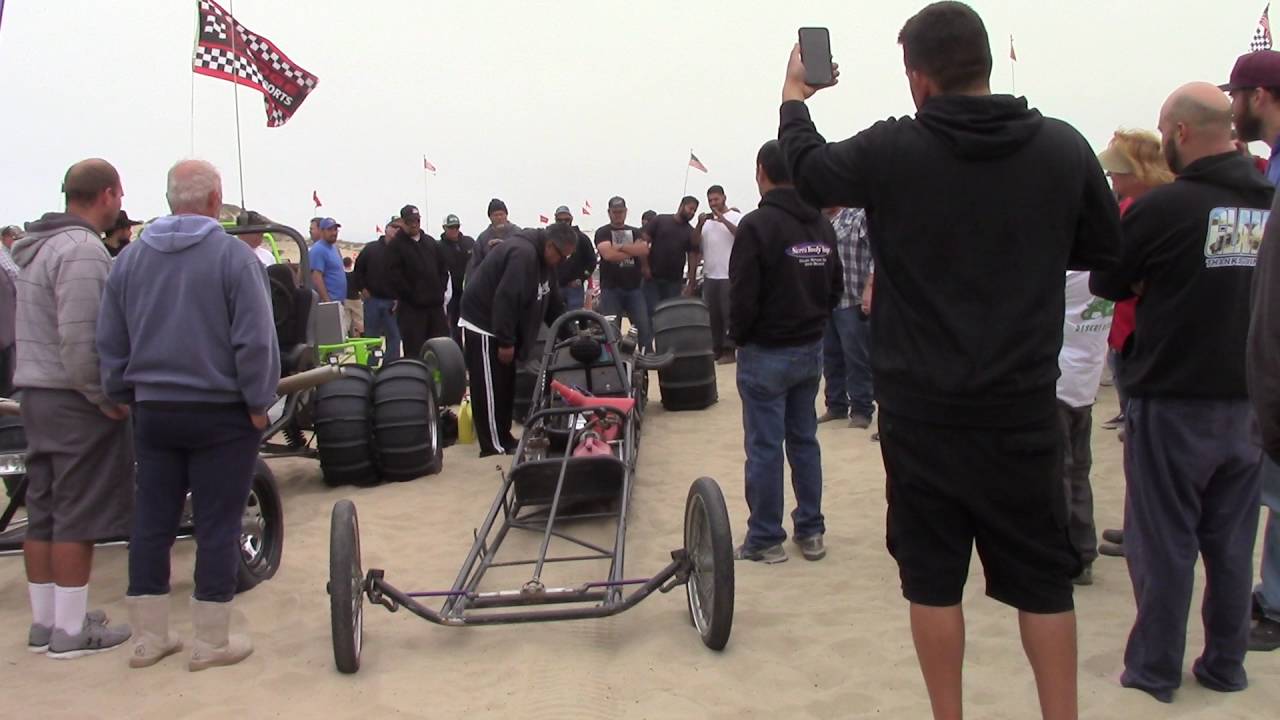 Old School Dune Buggy Reunion Watanabe Dragster Startup