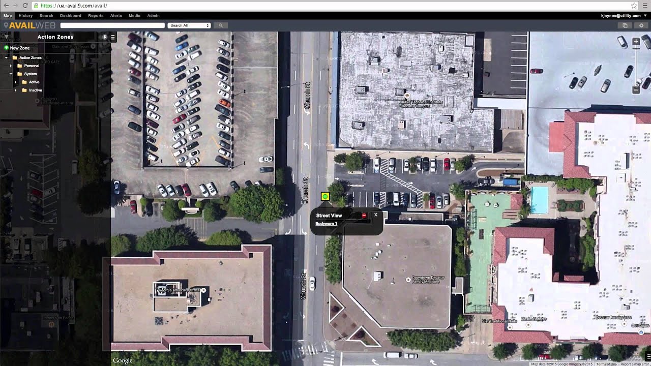 BodyWorn- Police Body Camera - Action Zones