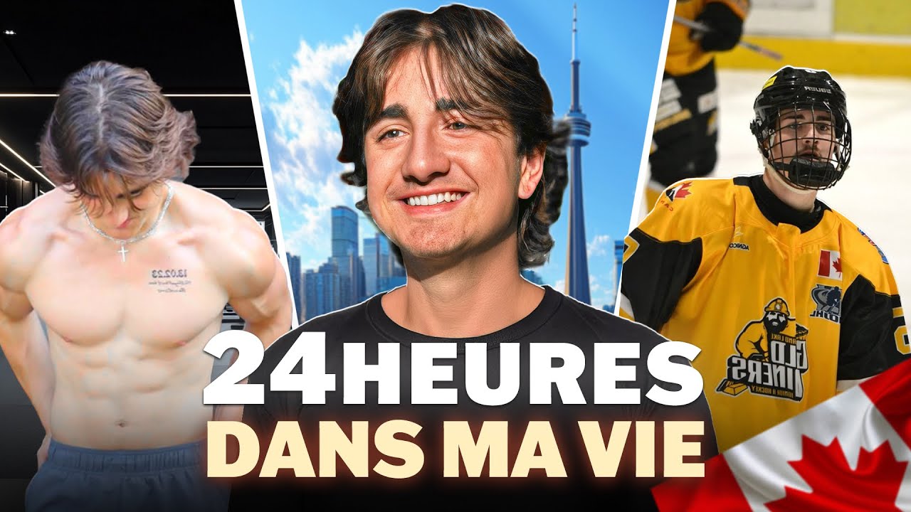 🎥 Un jour dans la vie d’un joueur de hockey en Ontario 🏒 | Day in the Life