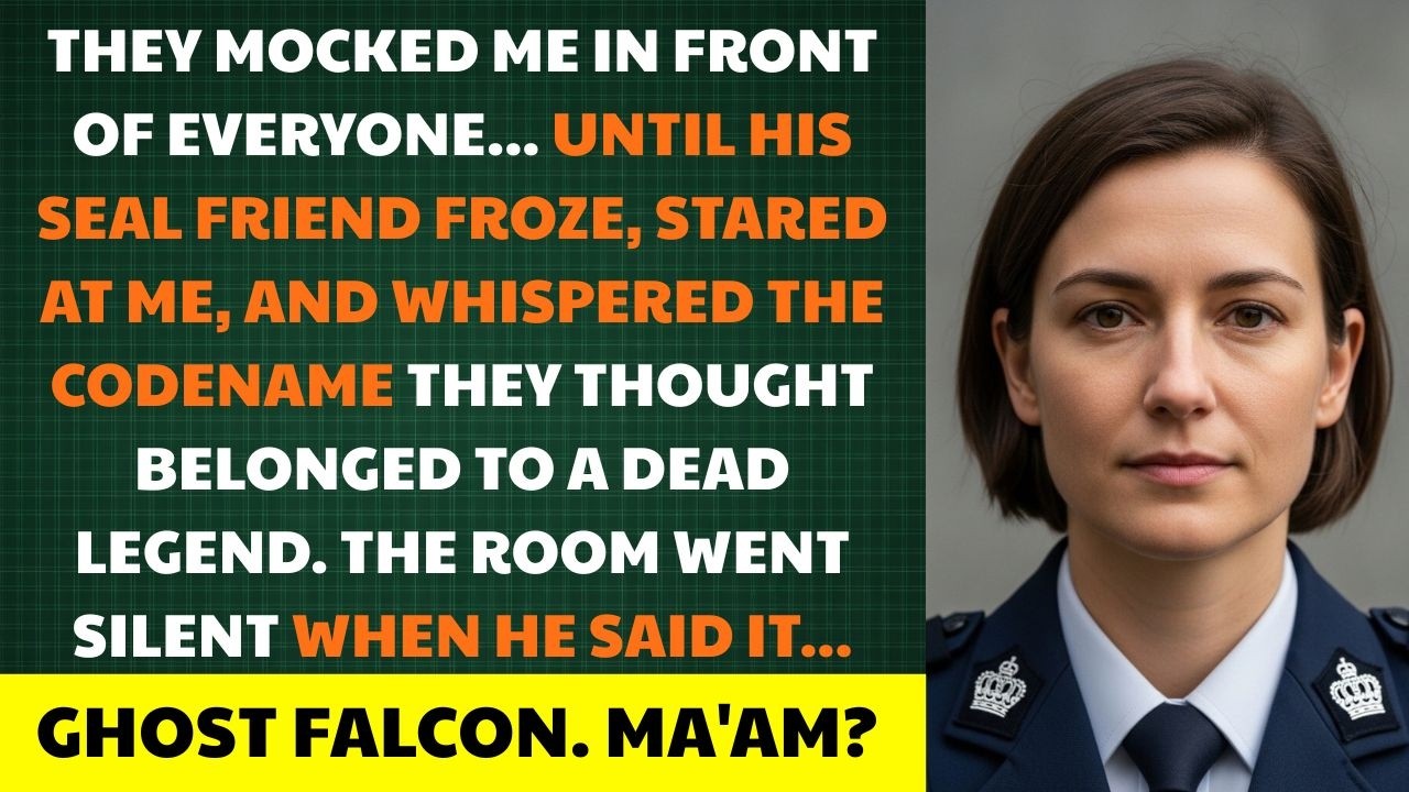 My Brother Mocked Me at the Party — Until His SEAL Friend Whispered “Ghost Falcon… Ma’am ”