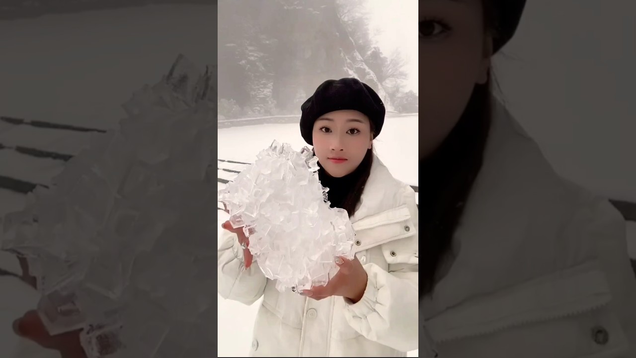 Hard ice eating asmr #hardice