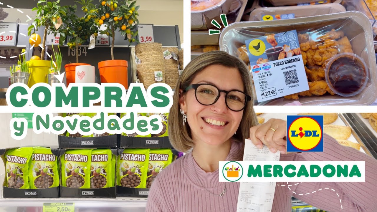 NOVEDADES MERCADONA y LIDL Febrero 2026 *COMPRA SEMANAL* Tour Tienda