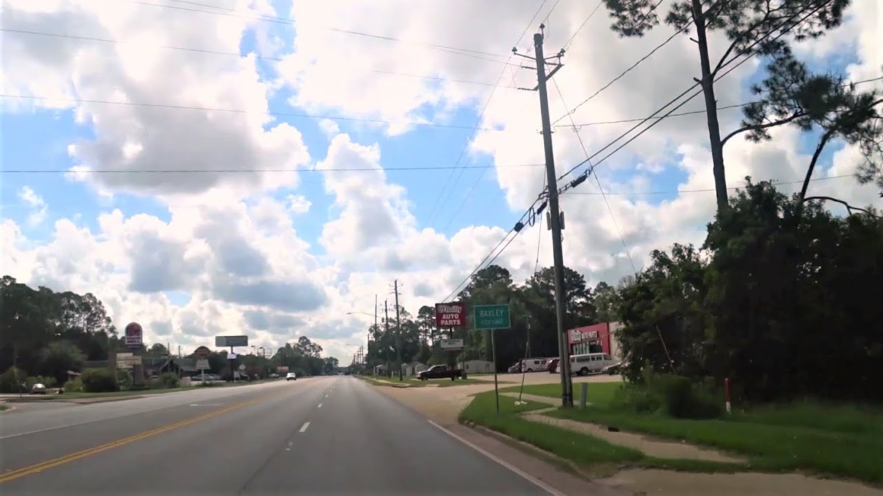 Hawkinsville, Georgia to Jesup, Georgia on US-341 Driving Tour