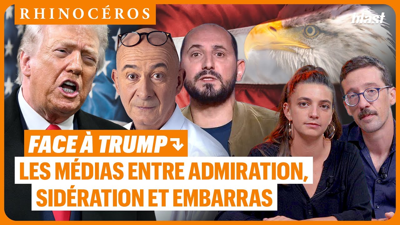FACE À TRUMP : LES MÉDIAS ENTRE ADMIRATION, SIDÉRATION ET EMBARRAS