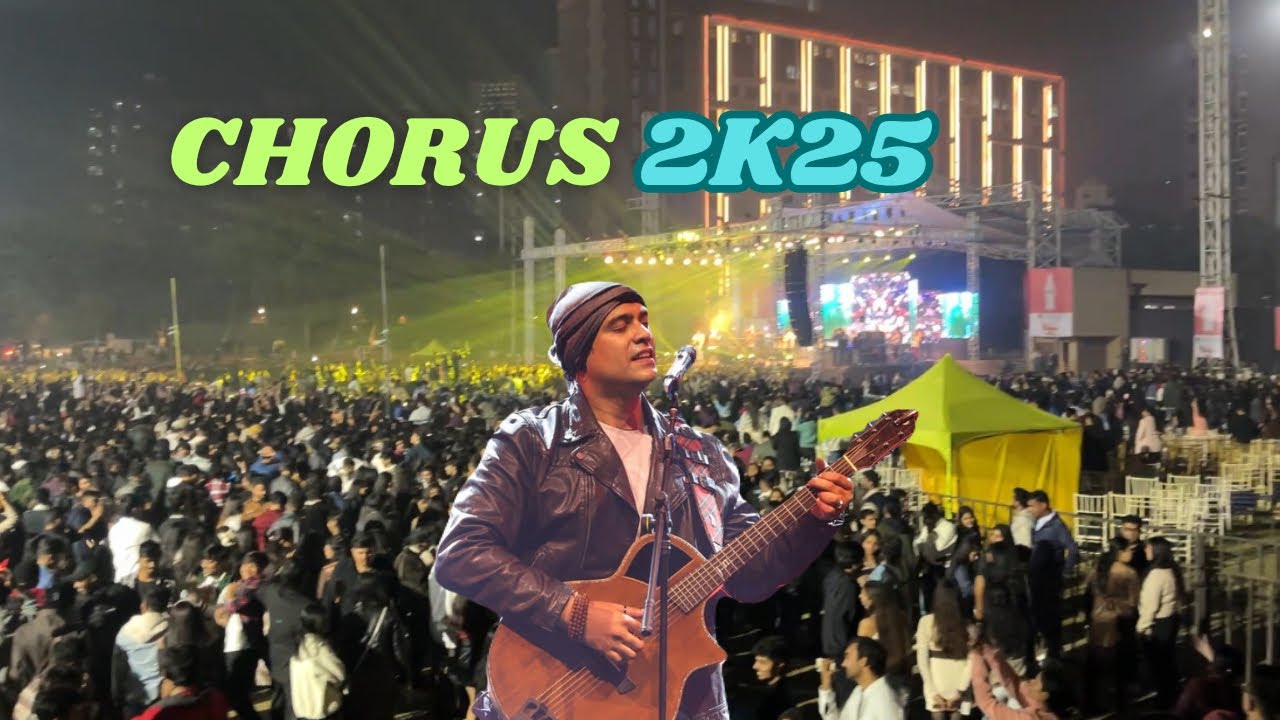 CHORUS Fest 2025 at Sharda University || Jubin Nautiyal in the house ||
