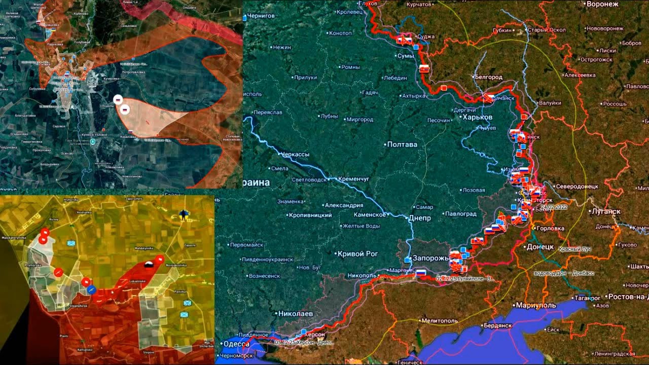 13.01.2026 Карта боевых действий. Обстановка на фронте