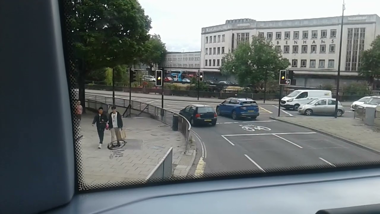 Bristol bus 72a Park Row to Temple Meads Sration